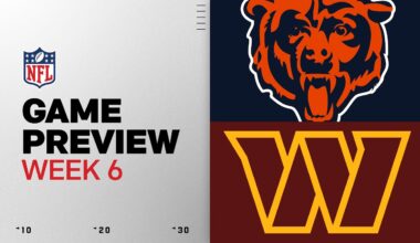Chicago Bears vs Washington Commanders | Week 6 Game Preview