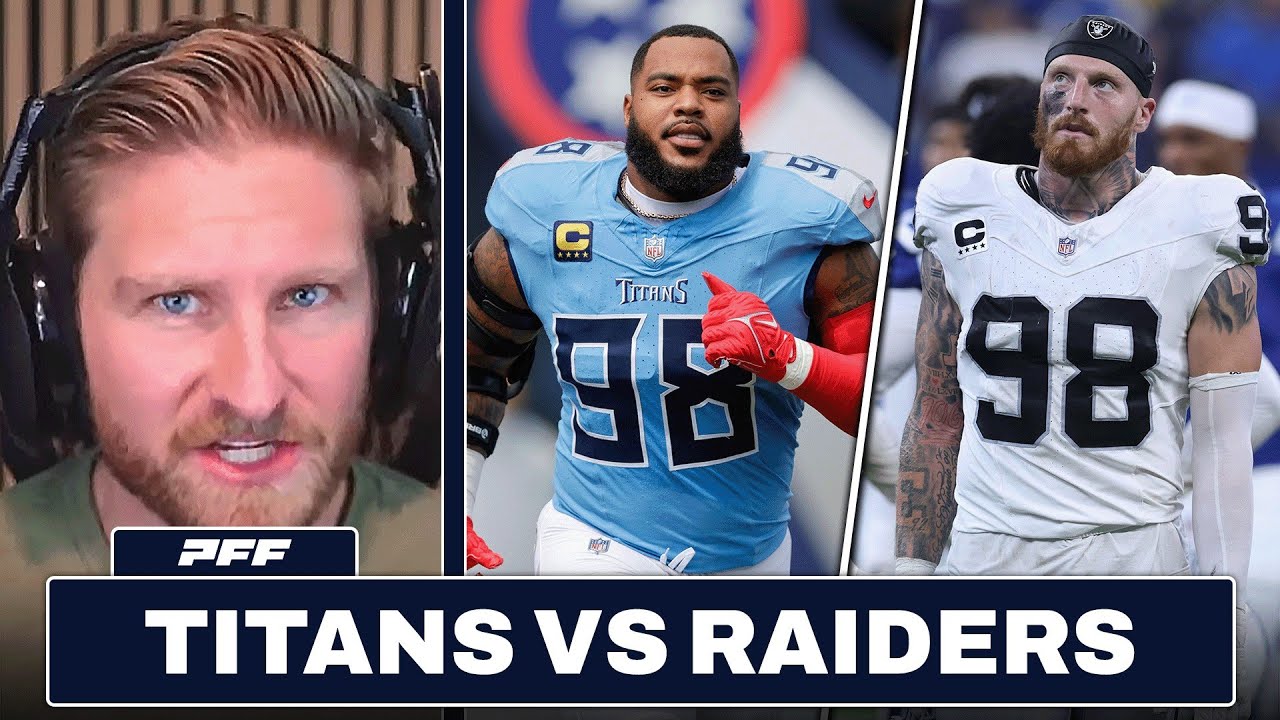 Tennessee Titans vs. Las Vegas Raiders Preview & Prediction | PFF