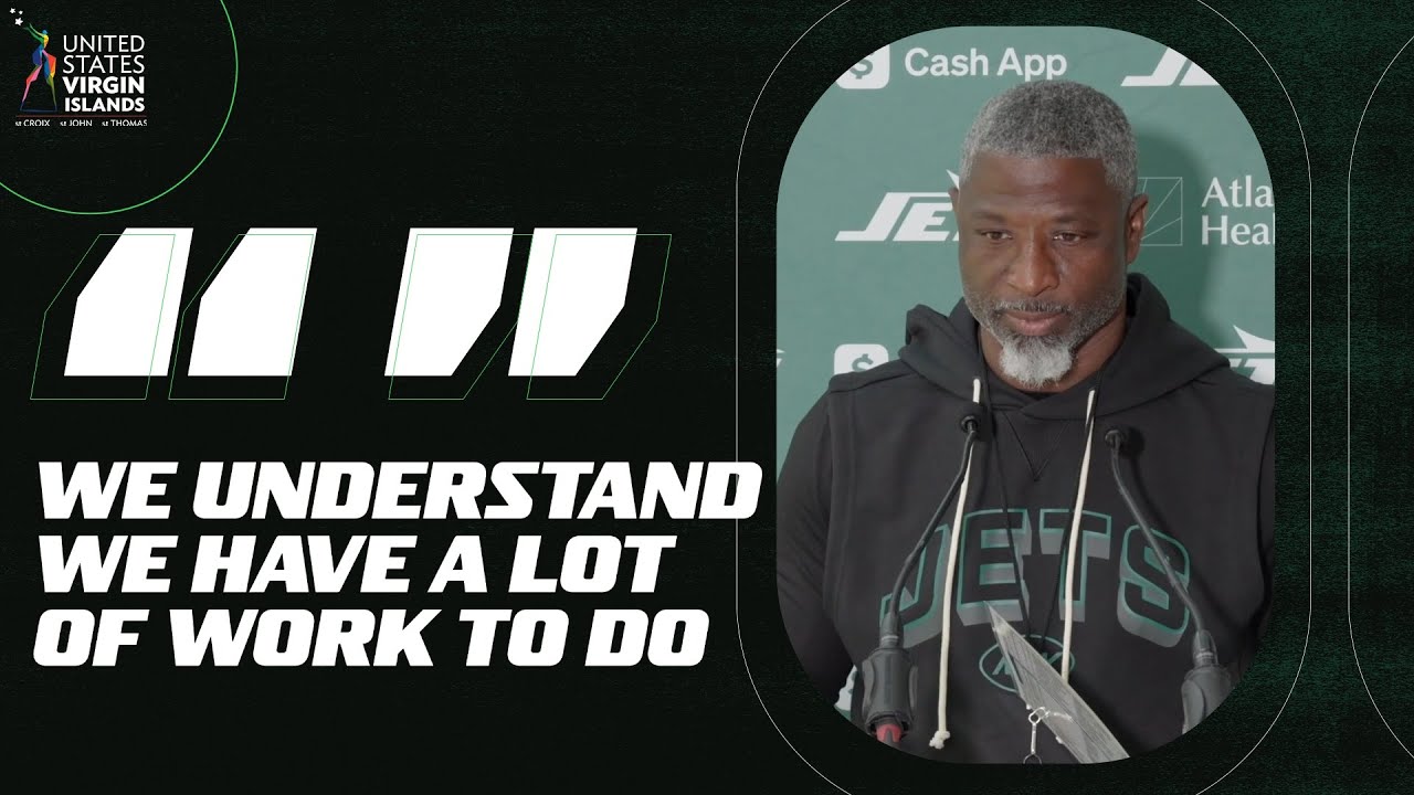 Aaron Glenn Press Conference (10/8) | New York Jets