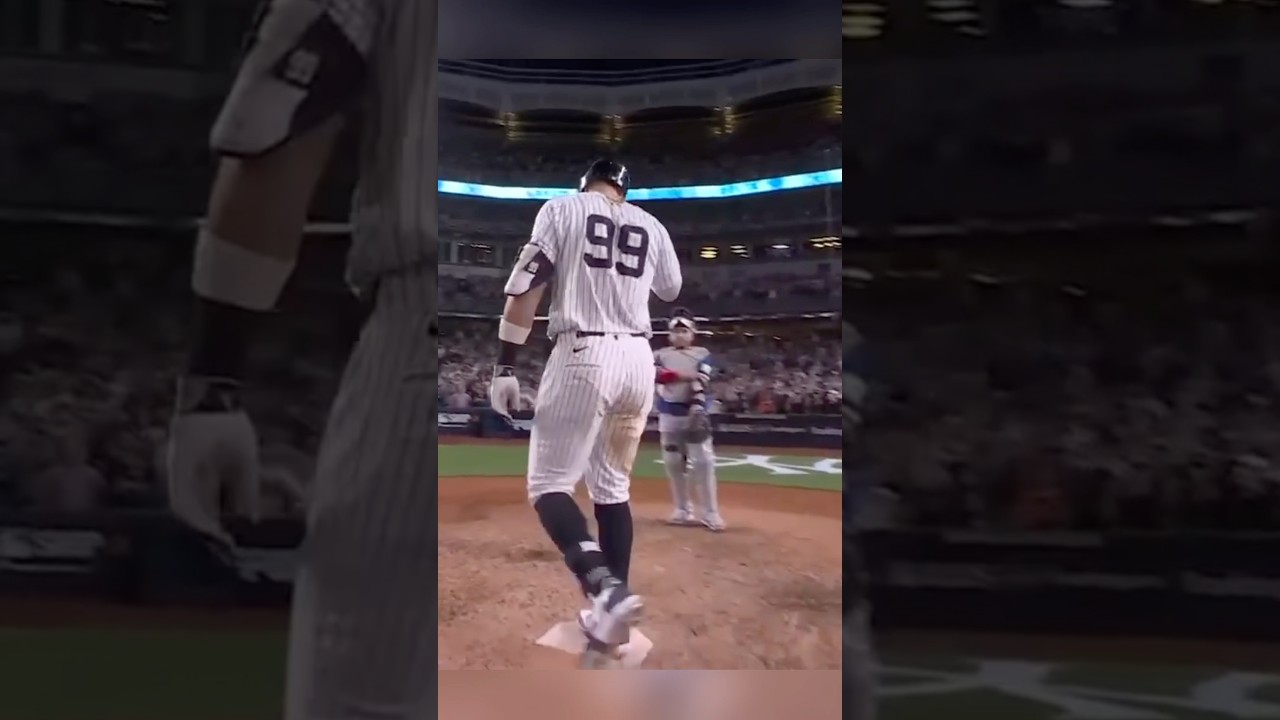 El juez sentencia esta pelota y conecta estacazo #parati #youtube #mlb #youtubeshorts #beisbol