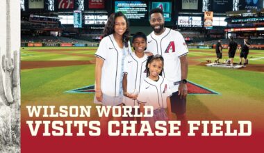 Wilson World Spends the Day at Chase Field | Arizona Diamondbacks
