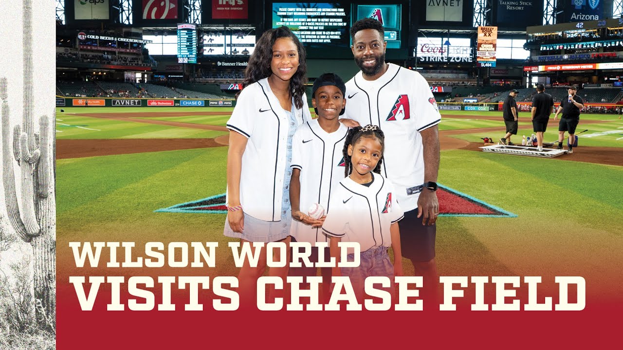 Wilson World Spends the Day at Chase Field | Arizona Diamondbacks