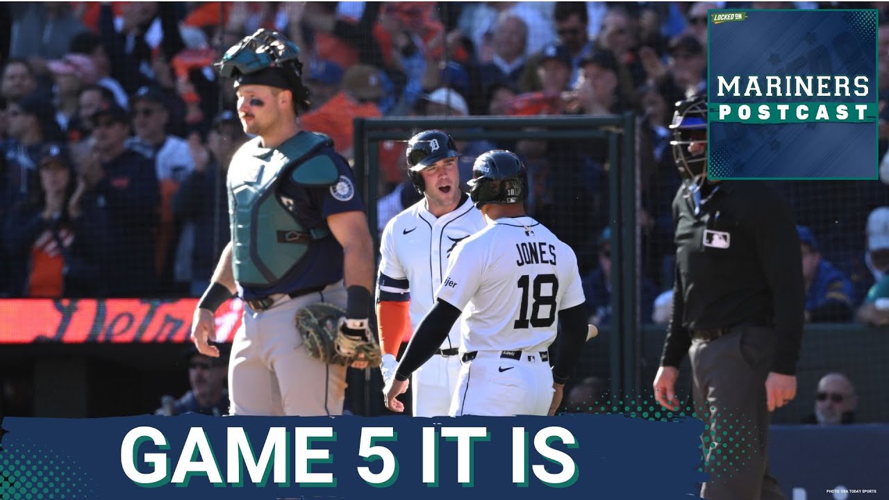 MARINERS POSTCAST: Seattle Mariners BLOW LEAD AND LOSE Game 4 of ALDS to Tigers