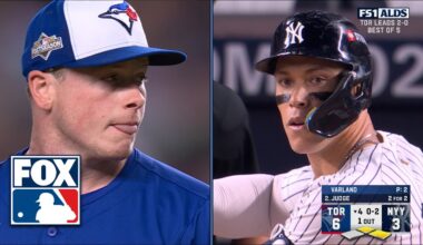 Yankee Stadium ERUPTS after Aaron Judge's three-run homer vs. Blue Jays 🤯 MLB on FOX