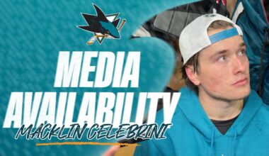 Media Availability (10/8): Celebrini
