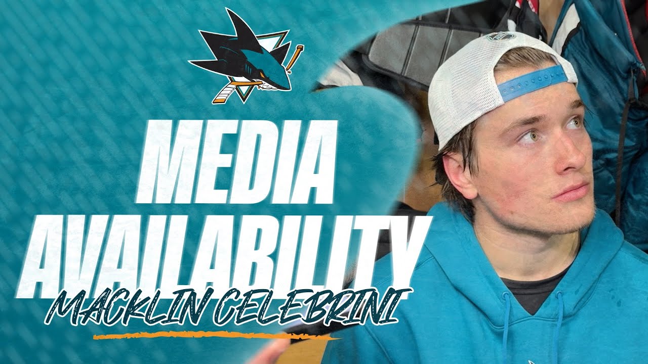 Media Availability (10/8): Celebrini