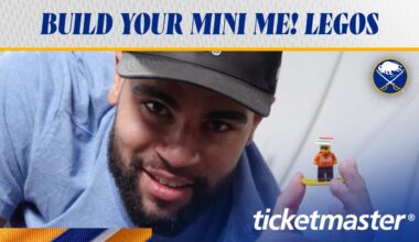 "That's Me, in LEGO!" | Buffalo Sabres Players Build Their Mini Me | Josh Norris, Josh Doan, & More