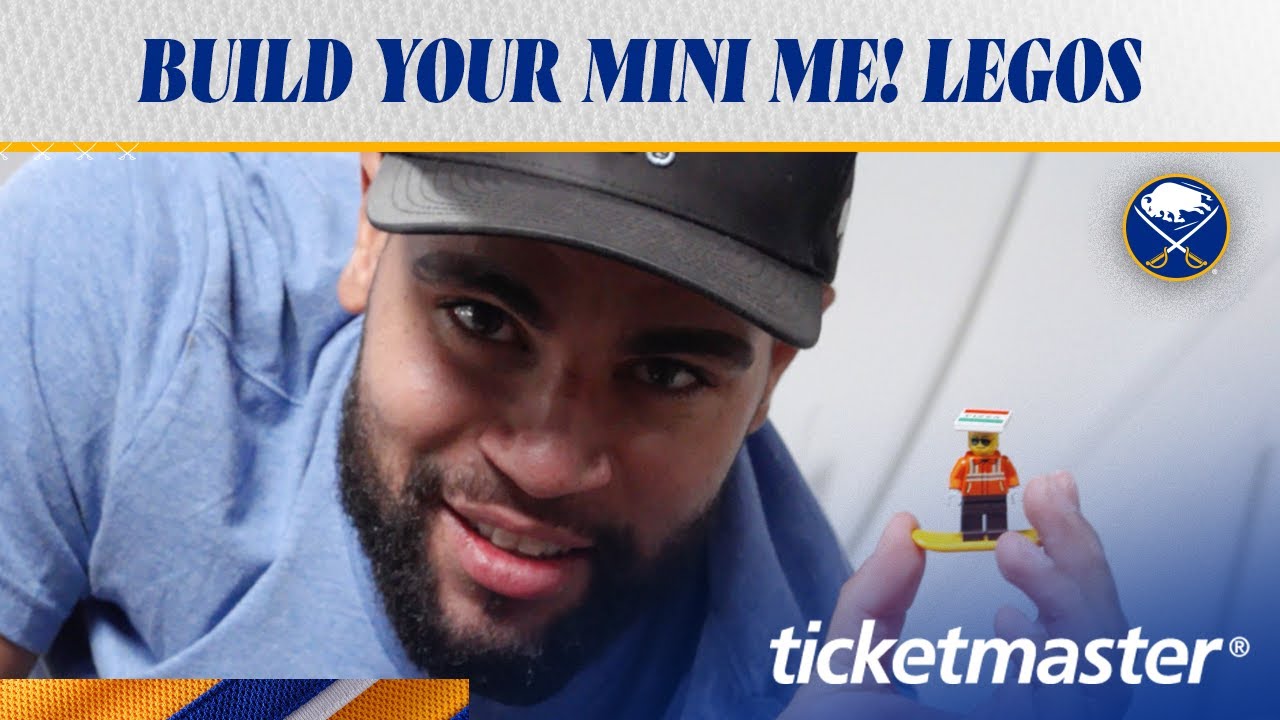 "That's Me, in LEGO!" | Buffalo Sabres Players Build Their Mini Me | Josh Norris, Josh Doan, & More