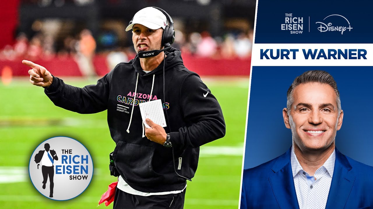 Kurt Warner Questions Cardinals for Fining Jonathan Gannon for Sideline Rant | The Rich Eisen Show