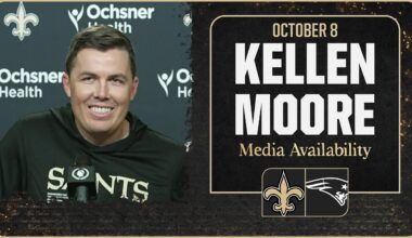 Kellen Moore on preparations for New England Patriots | New Orleans Saints