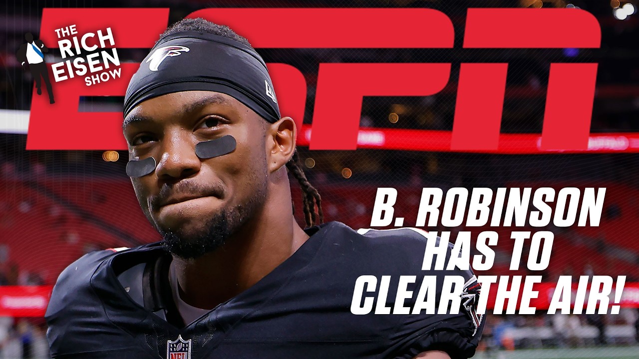 Bijan Robinson shares what he's IMPROVING ON with his Falcons teammates 🤝 | The Rich Eisen Show
