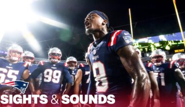 Sights & Sounds: Drake Maye, Stefon Diggs and the Patriots Win Big in Primetime in Buffalo