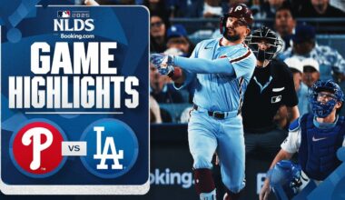 Phillies vs. Dodgers NLDS Game 3 Highlights (10/8/25) | MLB Highlights