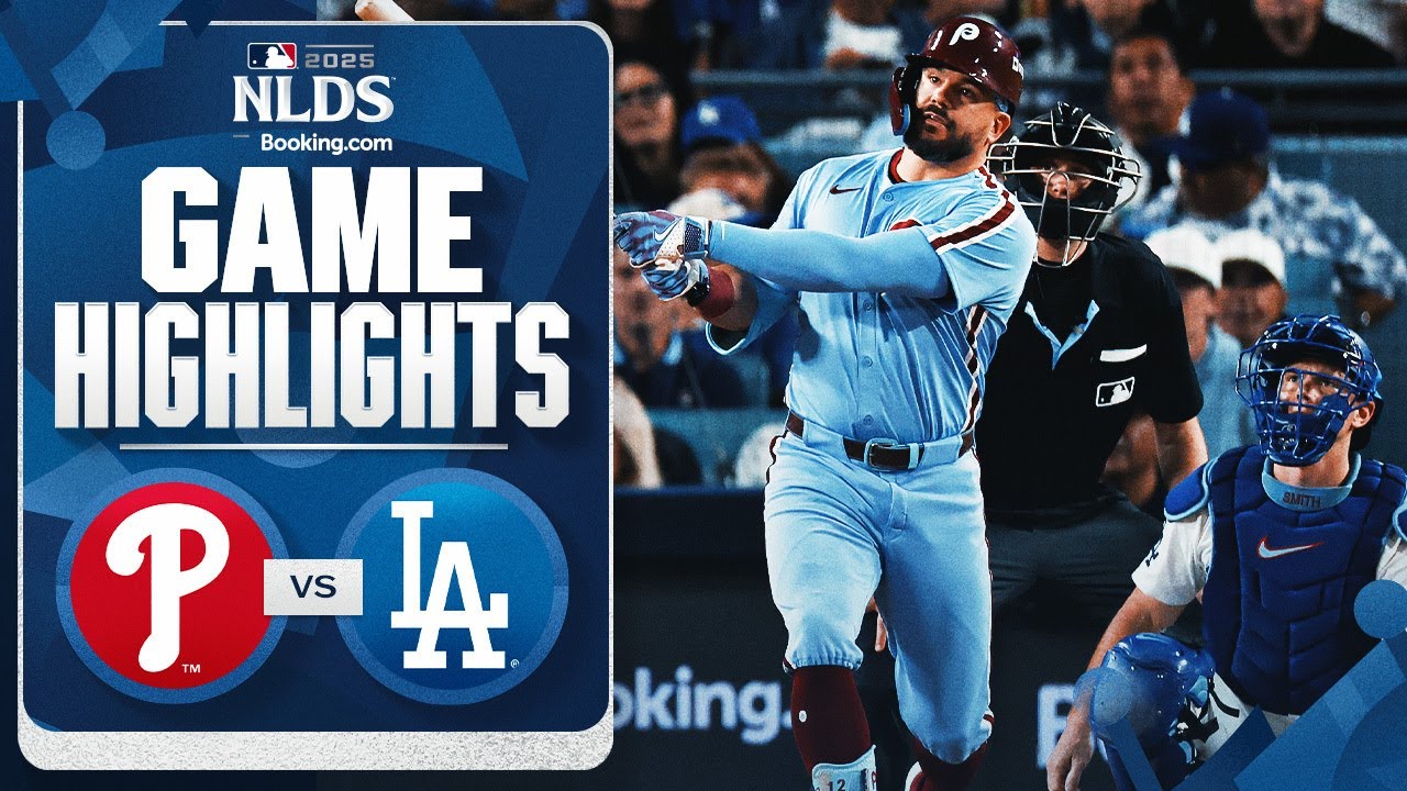 Phillies vs. Dodgers NLDS Game 3 Highlights (10/8/25) | MLB Highlights