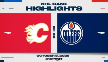 NHL Highlights | Flames vs. Oilers - October 8, 2025