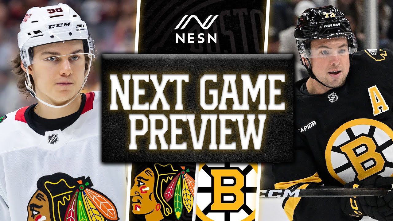Next Game Preview: Boston Bruins vs. Chicago Blackhawks – 10/09/2025