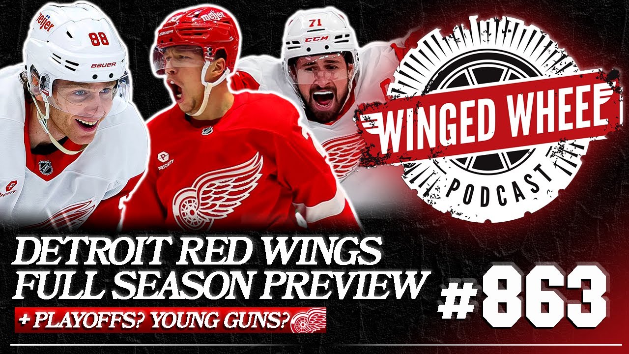 DETROIT RED WINGS NHL SEASON PREVIEW 2025 2026