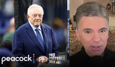 ‘Nothing inadvertent’ about Dallas Cowboys' Jerry Jones’ gesture | Pro Football Talk | NFL on NBC