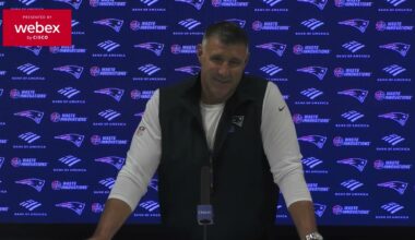 Mike Vrabel: "So You Want to be Aggressive, Certainly Not Reckless." | Patriots Press Conference