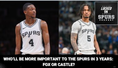 Who'll be more important to the San Antonio Spurs in three years: Fox or Castle?