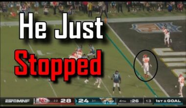 Did Chris Jones GIVE UP on the game-losing Touchdown? | Kansas City Chiefs Vs Jacksonville Jaguars