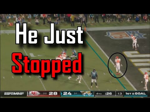 Did Chris Jones GIVE UP on the game-losing Touchdown? | Kansas City Chiefs Vs Jacksonville Jaguars
