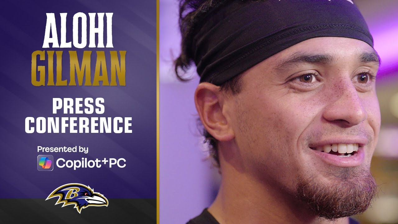 Alohi Gilman on Joining the Ravens | Baltimore Ravens