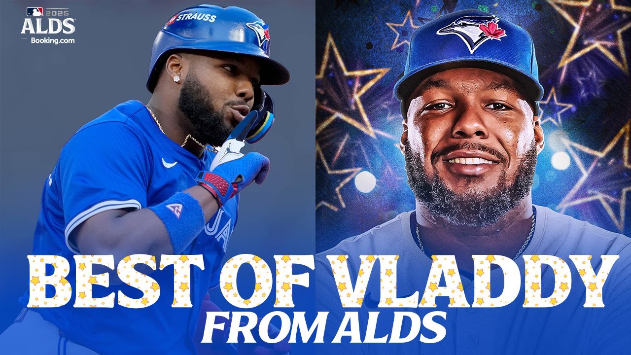 COMING THROUGH FOR THE SIX! Vladimir Guerrero Jr. goes 9-for-17 with 3 HR and 9 RBI in ALDS 🤯