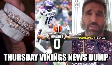 Minnesota Vikings News Dump (10.9.25) | Darrisaw Grill? Jets Got a Corner Traded, HOFer Backs Wentz