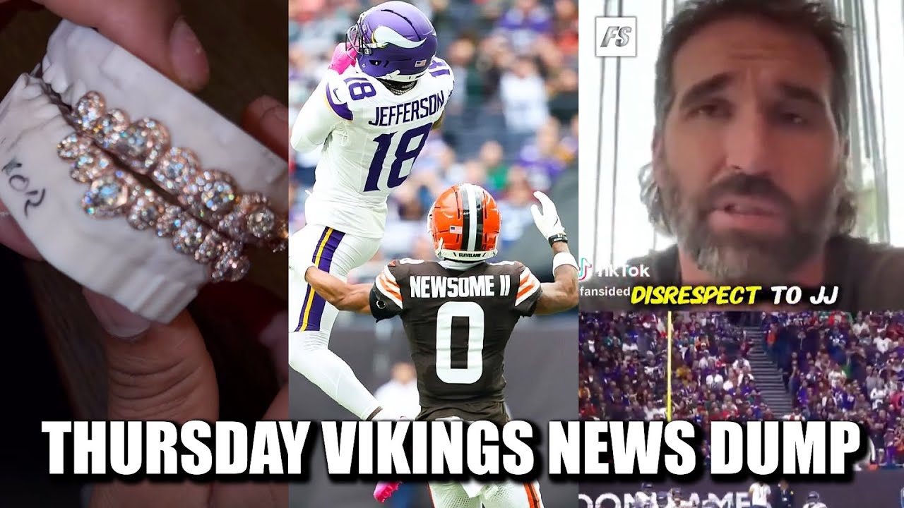 Minnesota Vikings News Dump (10.9.25) | Darrisaw Grill? Jets Got a Corner Traded, HOFer Backs Wentz