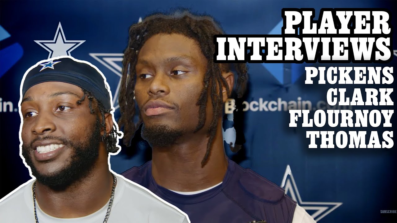 "Back It Up" Cowboys Players Talk Panthers Week | Player Interviews