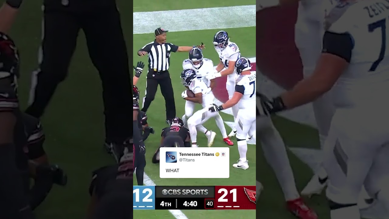 A WILD TOUCHDOWN‼️