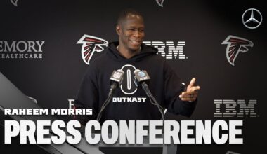 Head Coach Raheem Morris Week 6 Media Availability | Thursday, October 9th | Press Conference