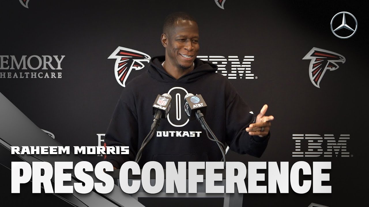 Head Coach Raheem Morris Week 6 Media Availability | Thursday, October 9th | Press Conference