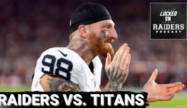The battle of 1-4's, Las Vegas Raiders and Tennessee Titans Tale of the Tape