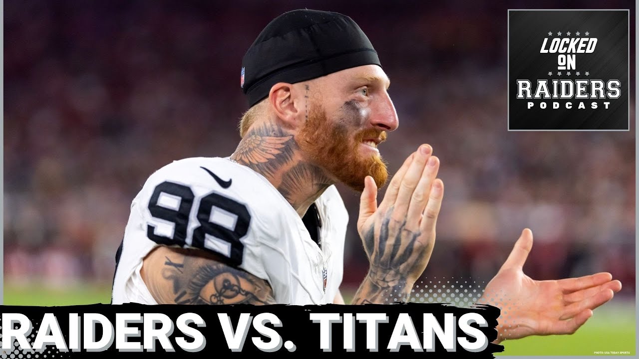 The battle of 1-4's, Las Vegas Raiders and Tennessee Titans Tale of the Tape