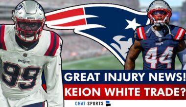 Patriots Get GREAT Injury News Ahead Of NFL Week 6 + Keion White Trade Rumors Heating Up Soon?