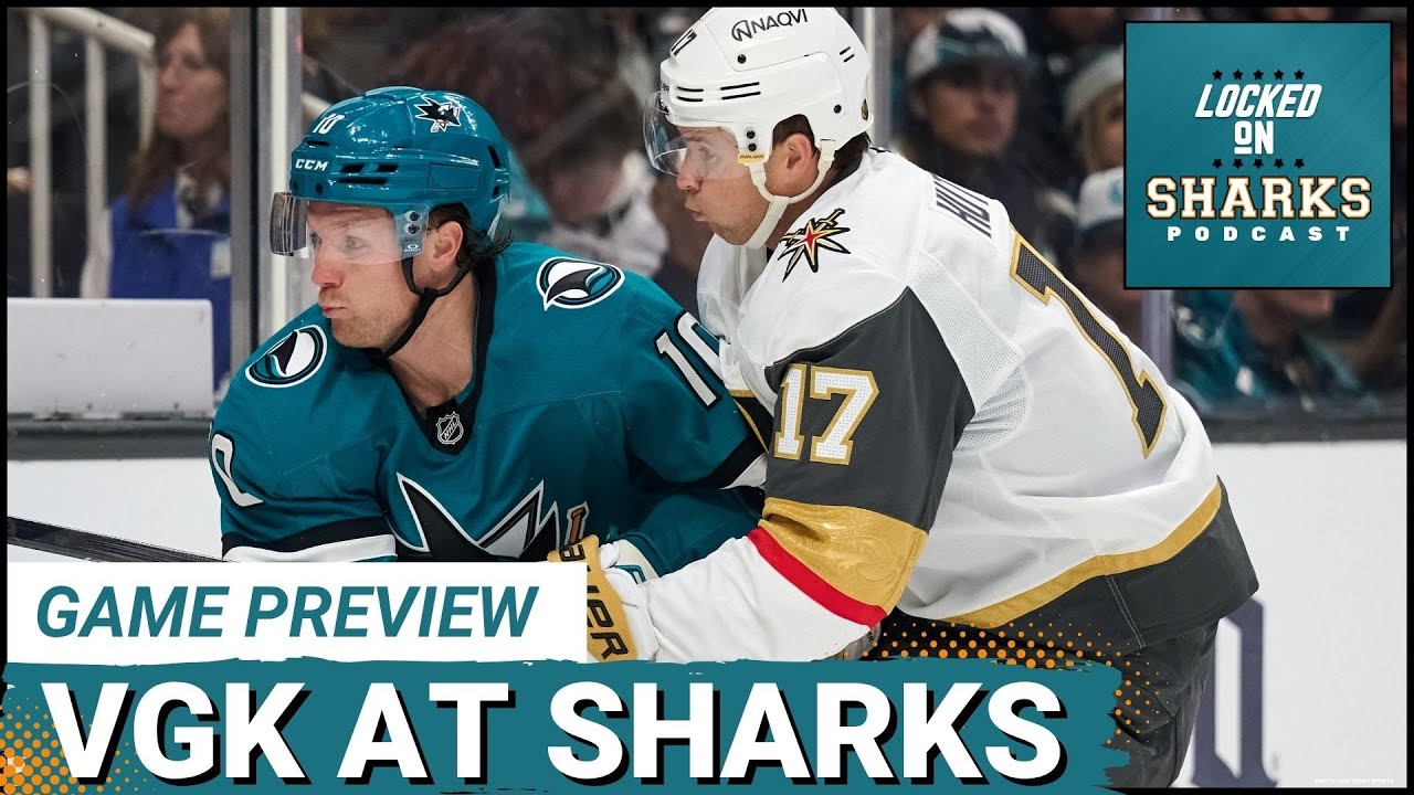 Sharks Face GOLDEN KNIGHTS in Season Opener | Can San Jose's New Defense STOP Vegas?
