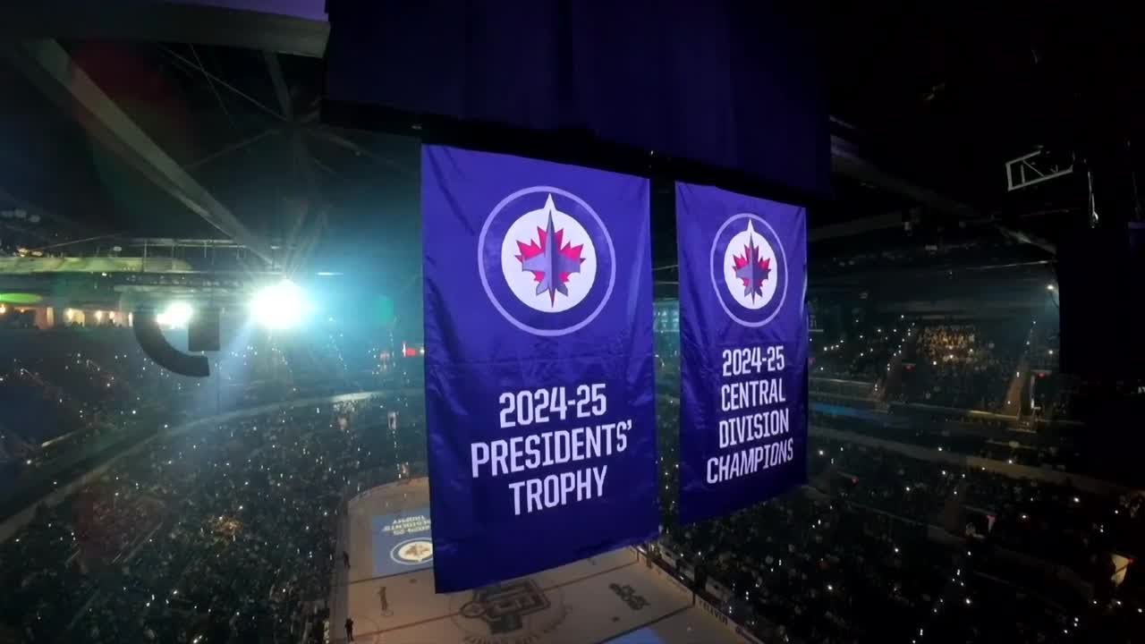 Winnipeg Jets unveil 2024-25 banners!