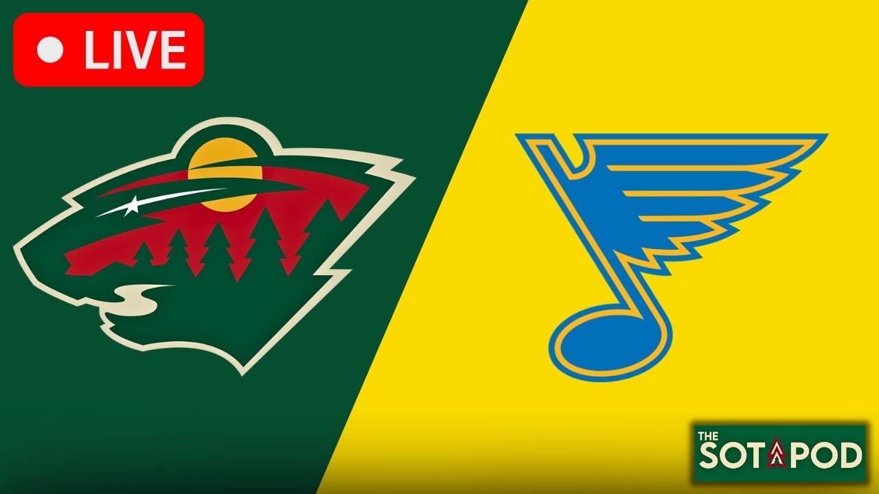 Minnesota Wild vs. St. Louis Blues | LIVE STREAM | NHL GAME WATCH PARTY | October 9th 2025