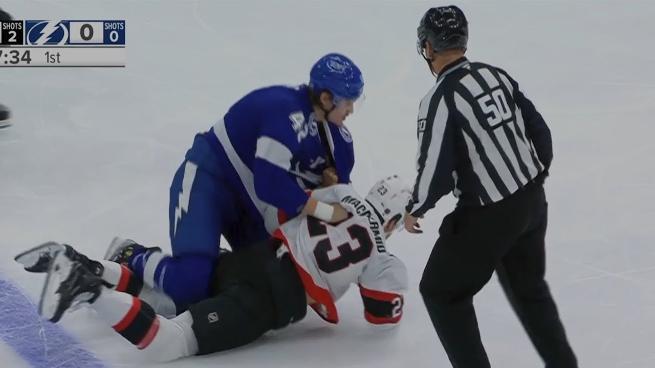 Kurtis MacDermid Drops 🥊 Gloves 🥊 With Curtis Douglas