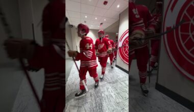 The Detroit Red Wings’ centennial jerseys are IT 😍