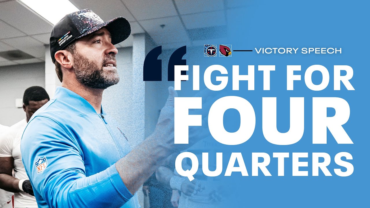 Titans Bring Home a Week 5 Road Win | Victory Speech