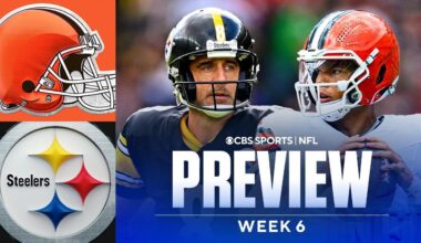 Browns vs Steelers Game Preview: Biggest Storylines, Myles Garrett vs T.J. Watt | NFL Week 6