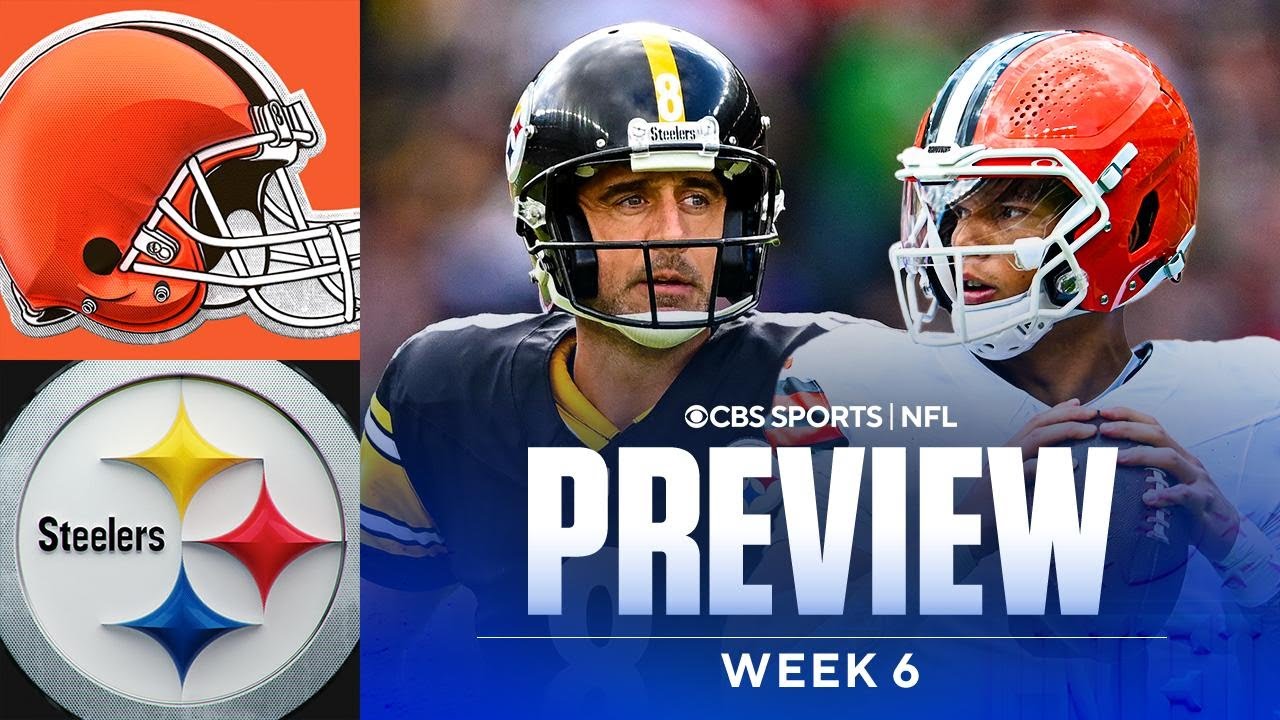 Browns vs Steelers Game Preview: Biggest Storylines, Myles Garrett vs T.J. Watt | NFL Week 6