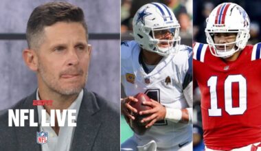 NFL LIVE | Dan Orlovsky details what he likes from offense of Patriots and Cowboys through Week 5