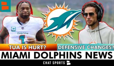 Tua Tagovailoa INJURED? Miami Dolphins Defensive Changes REVEALED?! Dolphins News Before NFL Week 6