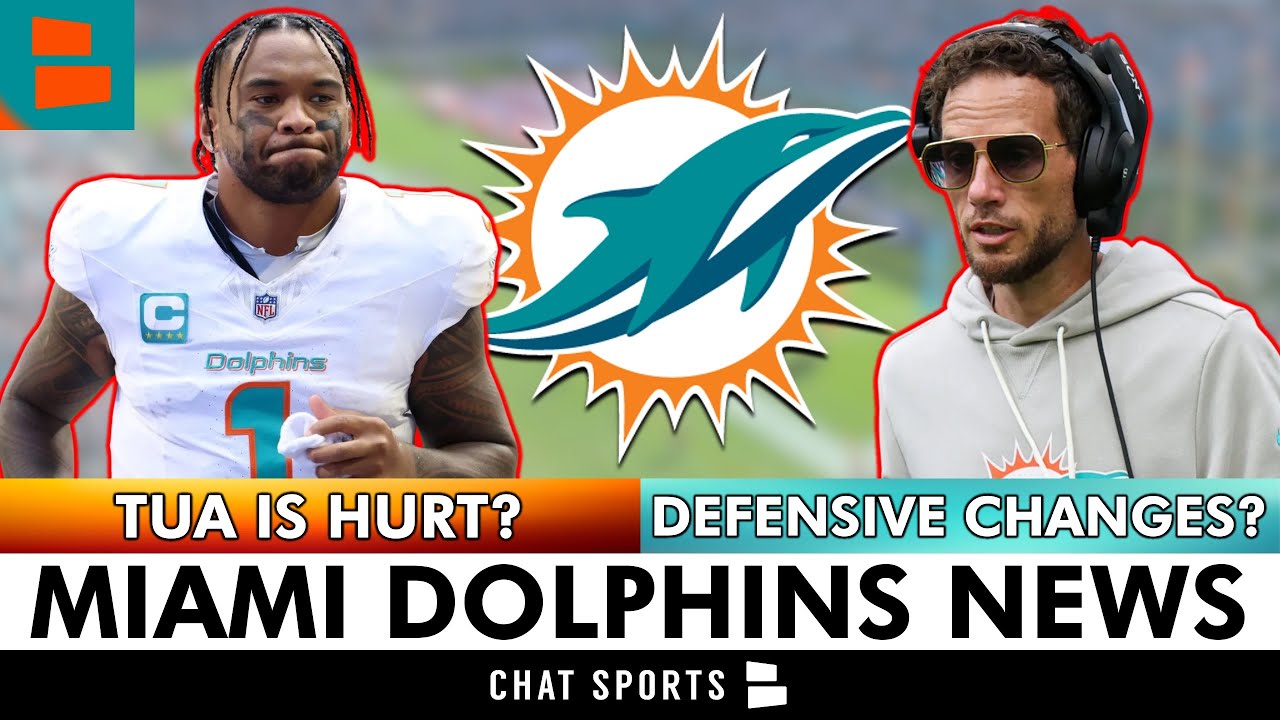 Tua Tagovailoa INJURED? Miami Dolphins Defensive Changes REVEALED?! Dolphins News Before NFL Week 6