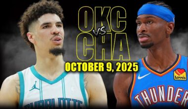 Oklahoma City Thunder vs Charlotte Hornets Full Game Highlights - October 9, 2025 | NBA Preseason