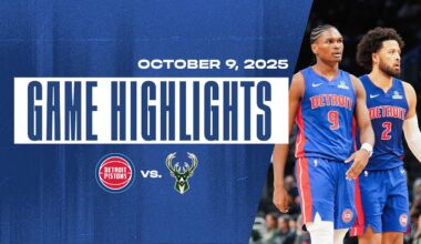 Full Game Highlights l Detroit Pistons @ Milwaukee Bucks